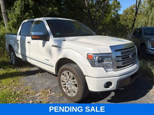 Used 2014 White Platinum Clearcoat Metallic Ford Platinum image 1