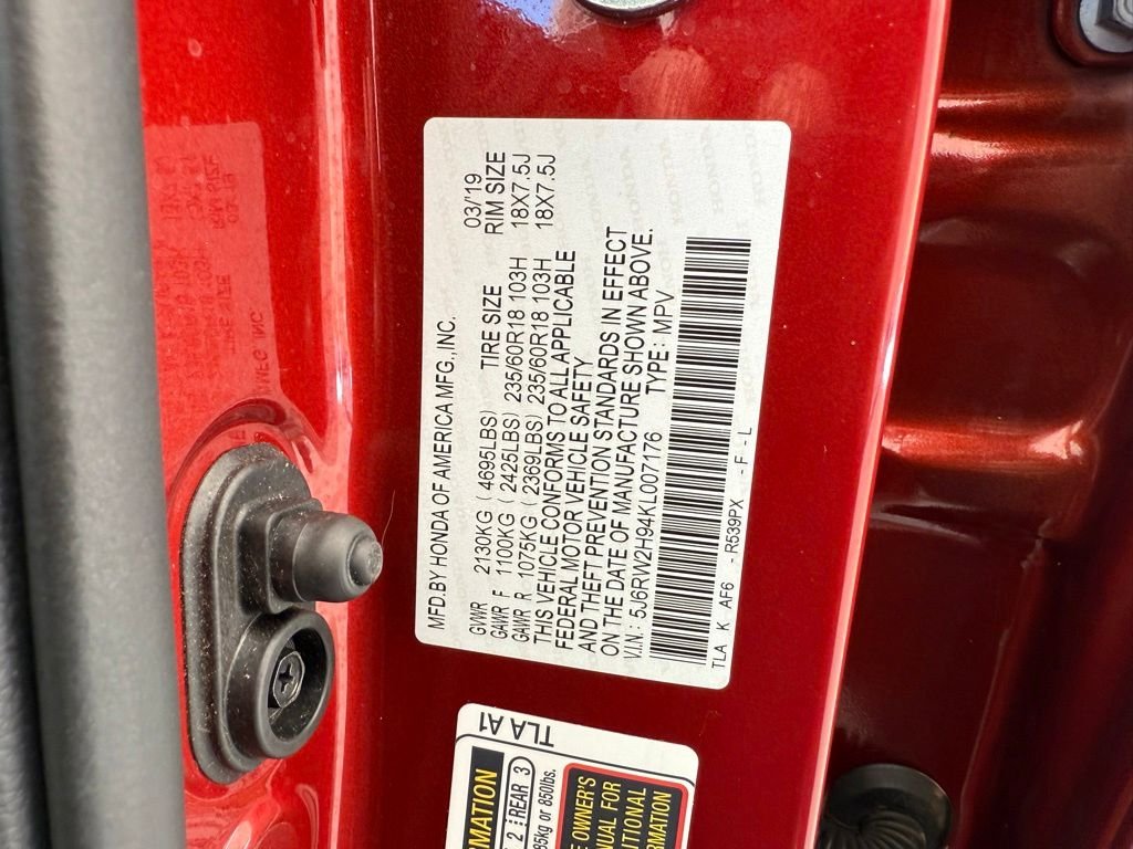 Used 2019 Molten Lava Pearl Honda Touring image 51