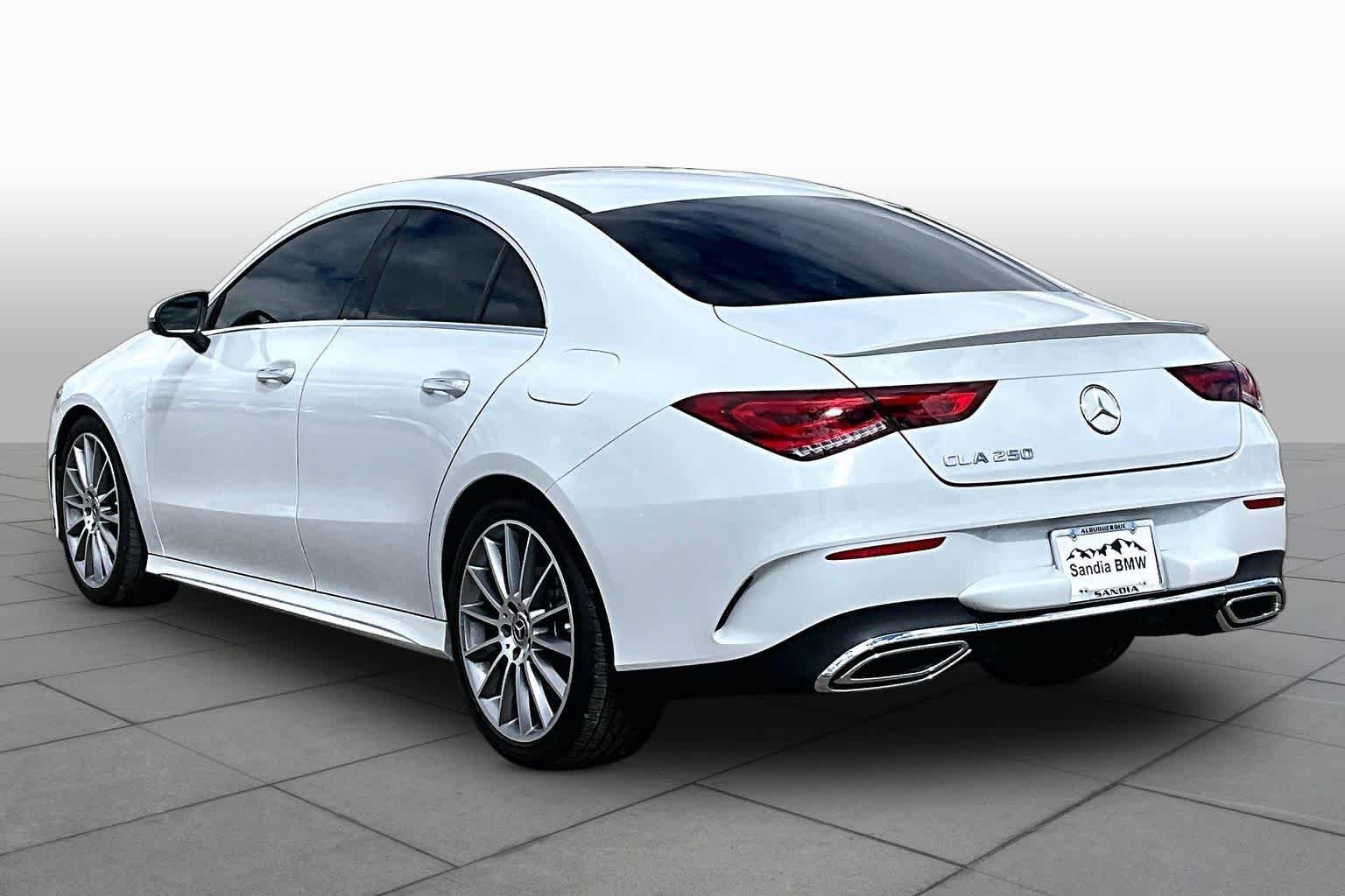 Used 2022 Digital White Metallic Mercedes-Benz CLA 250 image 8