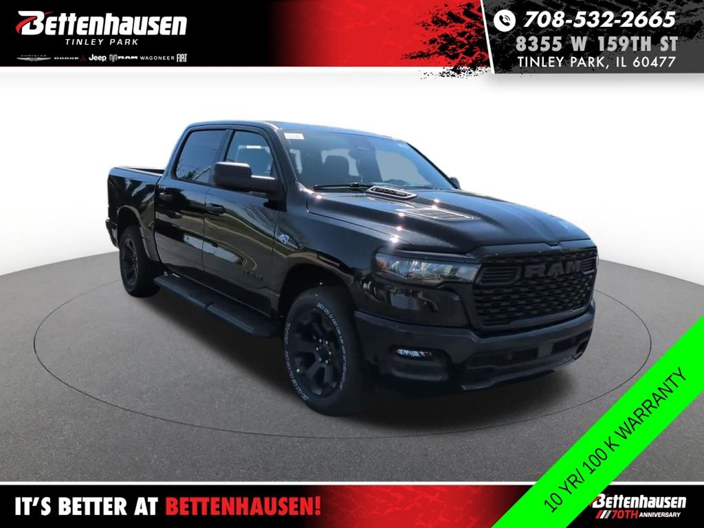 New 2026 Diamond Black Crystal Pearl-Coat Exterior Paint RAM  image 5