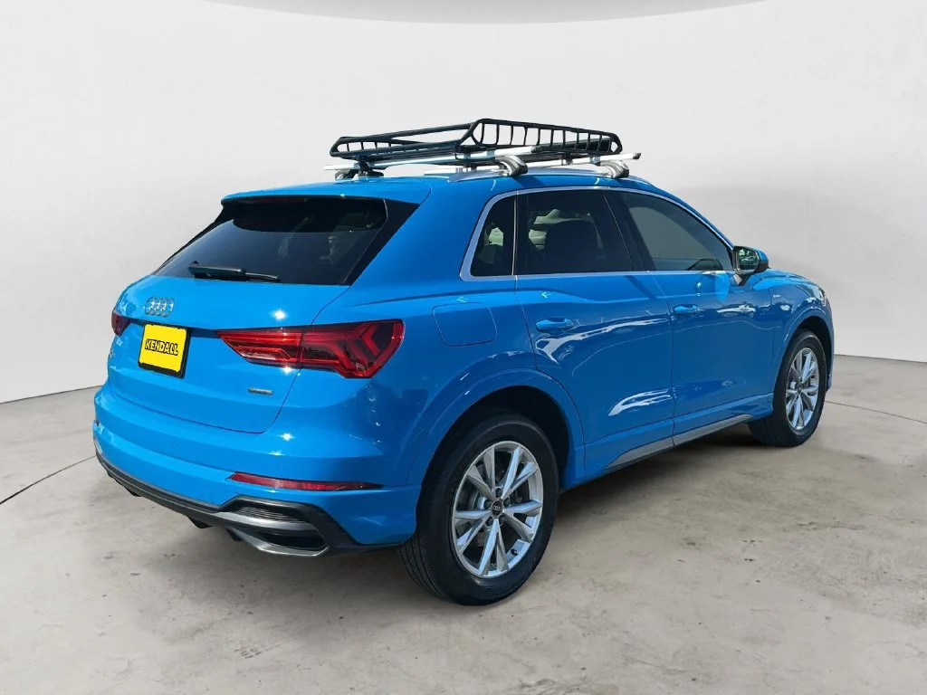 Used 2022 Blue Audi Premium Plus image 8