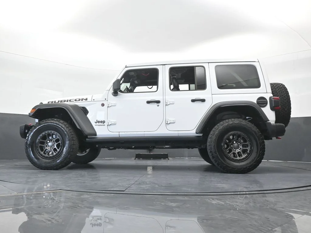 Used 2022 Bright White Clearcoat Jeep Unlimited Rubicon image 60