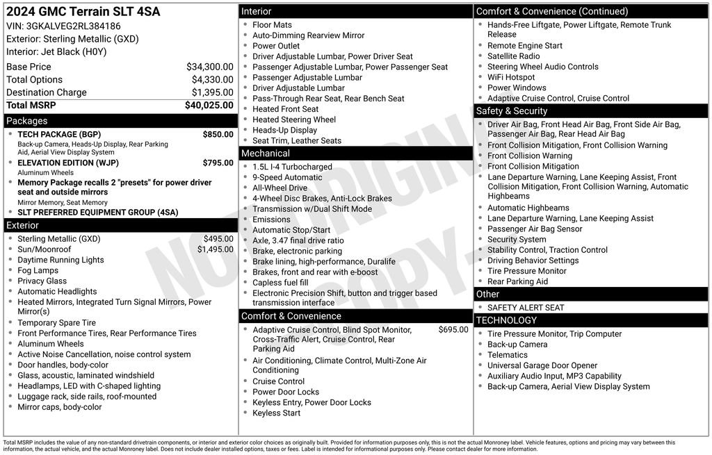 Used 2024 Silver GMC SLT image 42