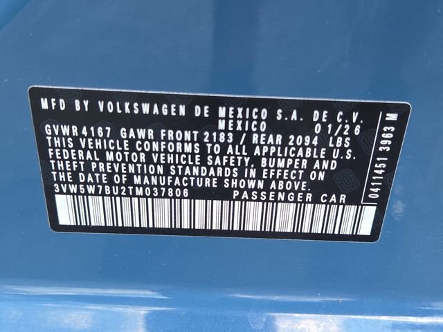 Used 2026 Monterey Blue Pearl Volkswagen 1.5T S image 28