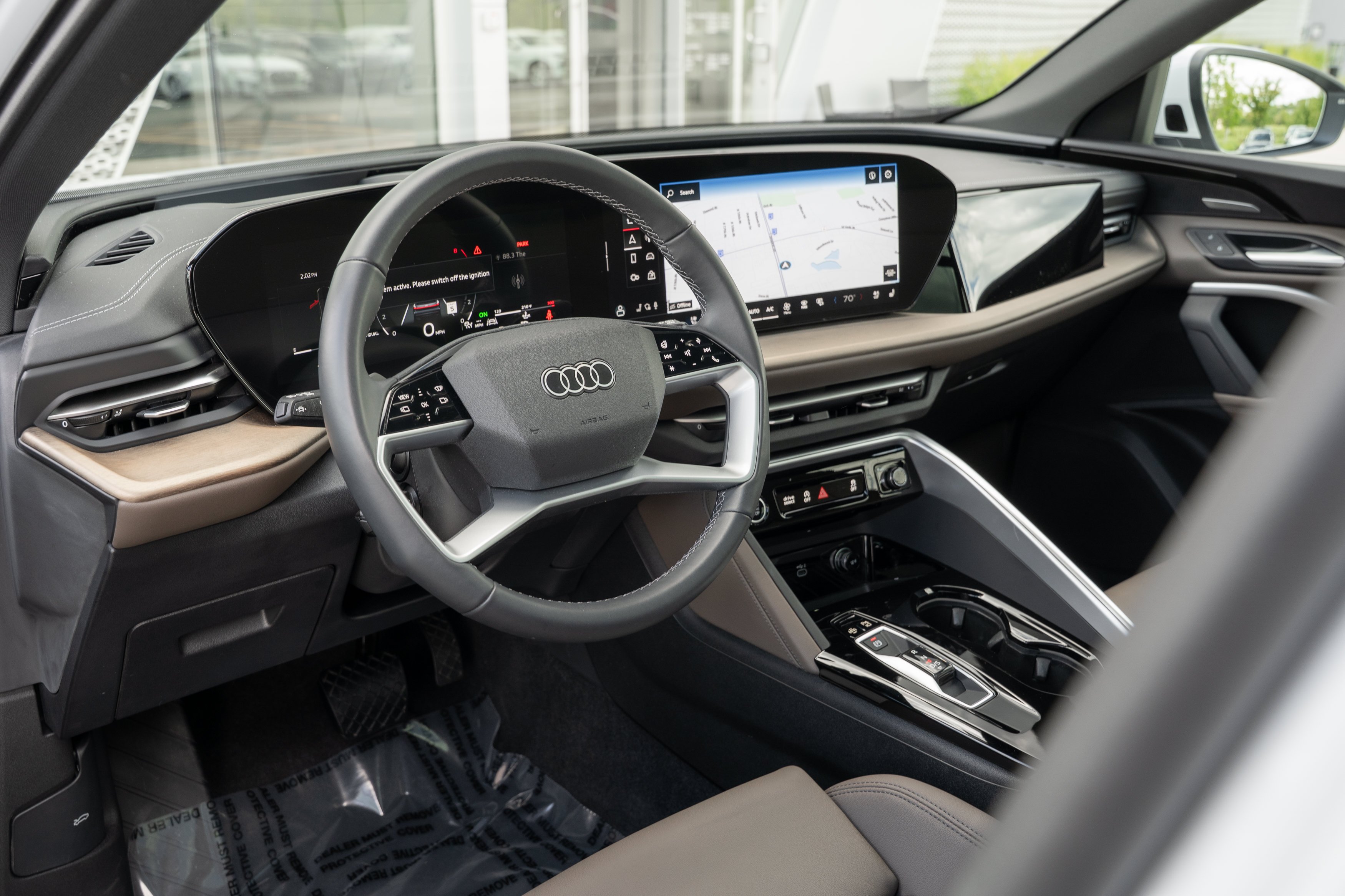 Certified Used 2025 Glacier White Metallic Audi Premium Plus image 10