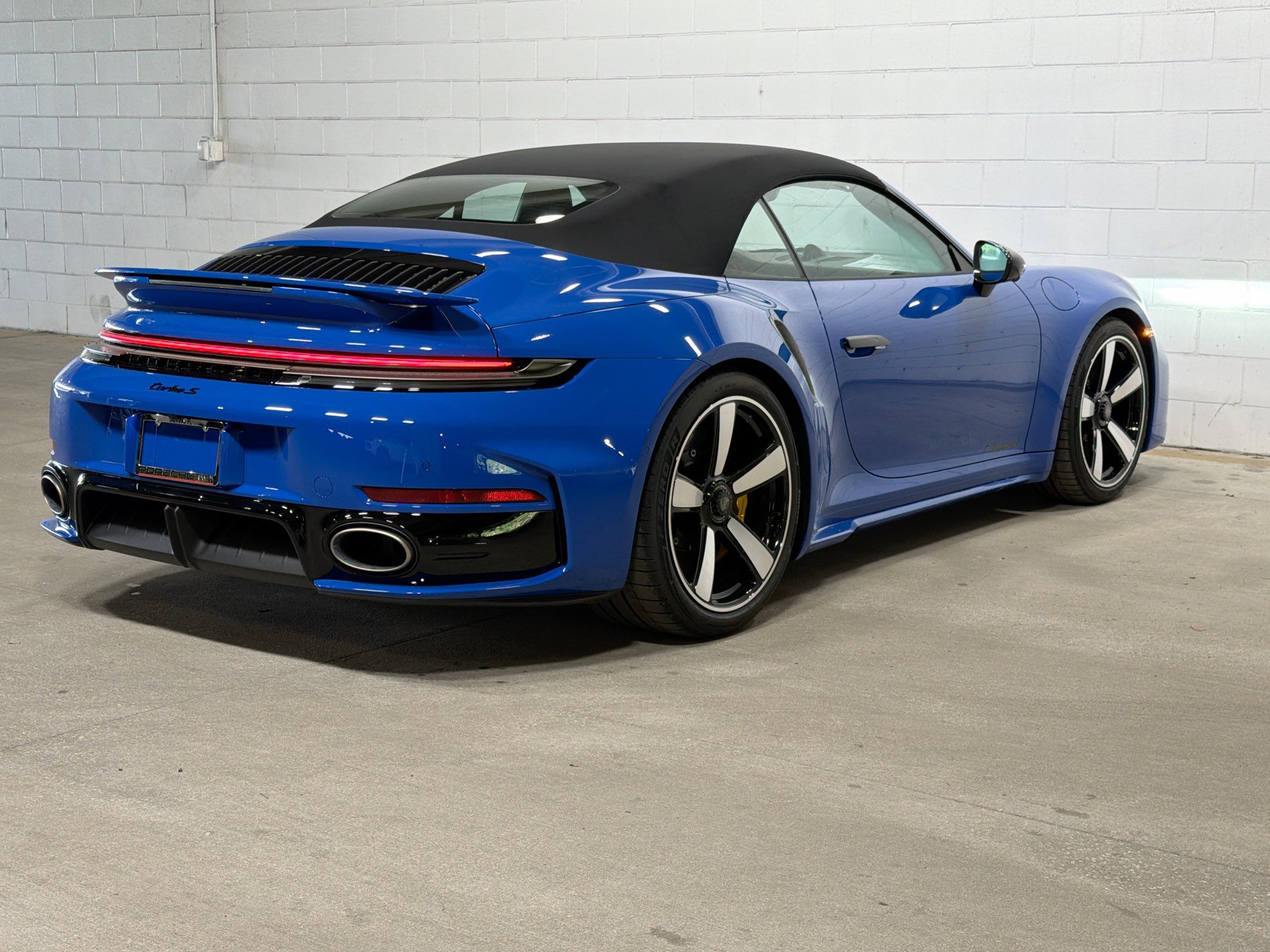 New 2026 Lugano Blue Porsche Turbo S image 7