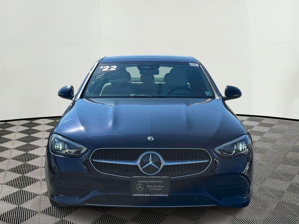 Certified Used 2022 Lunar Blue Metallic Mercedes-Benz C 300 image 6