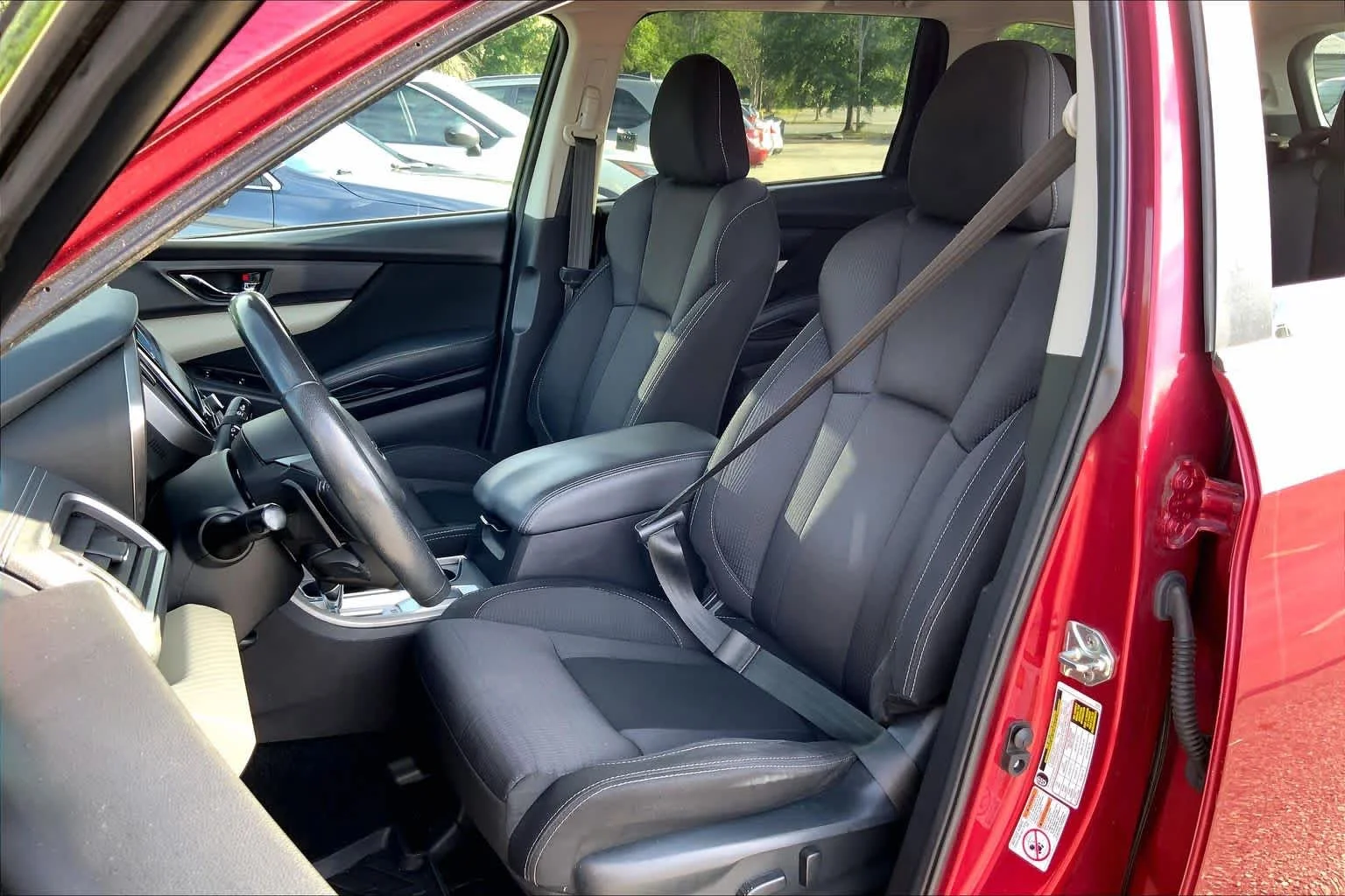 Used 2019 Crimson Red Pearl Subaru Premium image 8