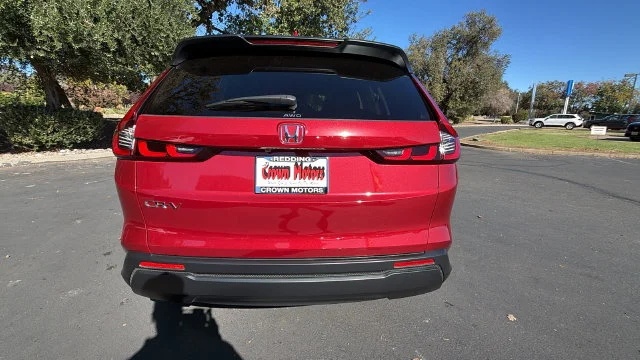 New 2026 Radiant Red Metallic Honda AWD LX image 5