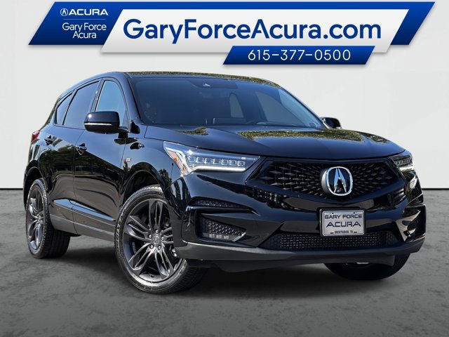 Used 2021 Majestic Black Pearl Acura SH-AWD A-Spec image 1