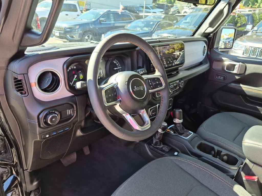 Used 2024 Black Jeep Sahara 4xe image 11