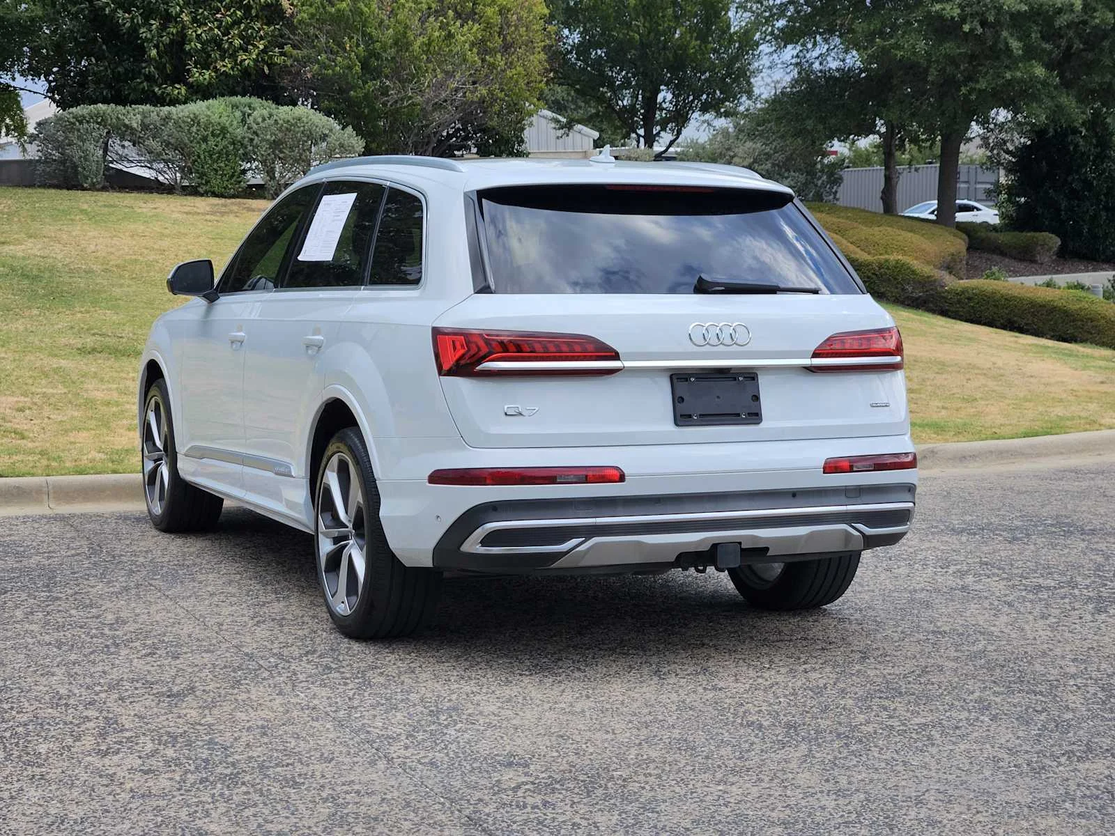 Used 2020 WHITE Audi Premium Plus image 3