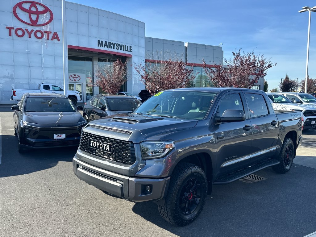 Certified Used 2021 Magnetic Gray Metallic Toyota TRD Pro image 1
