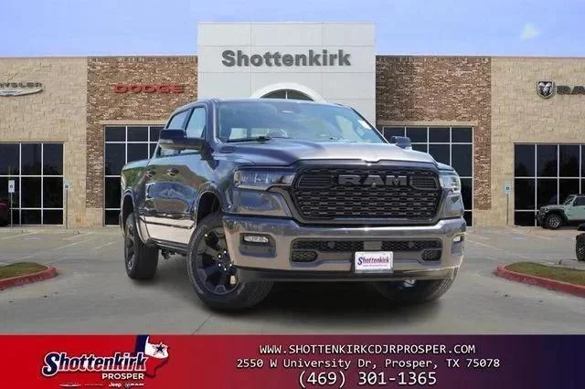 New 2026 Granite Crystal Metallic Clear-Coat Exterior Paint RAM LONE STAR image 1