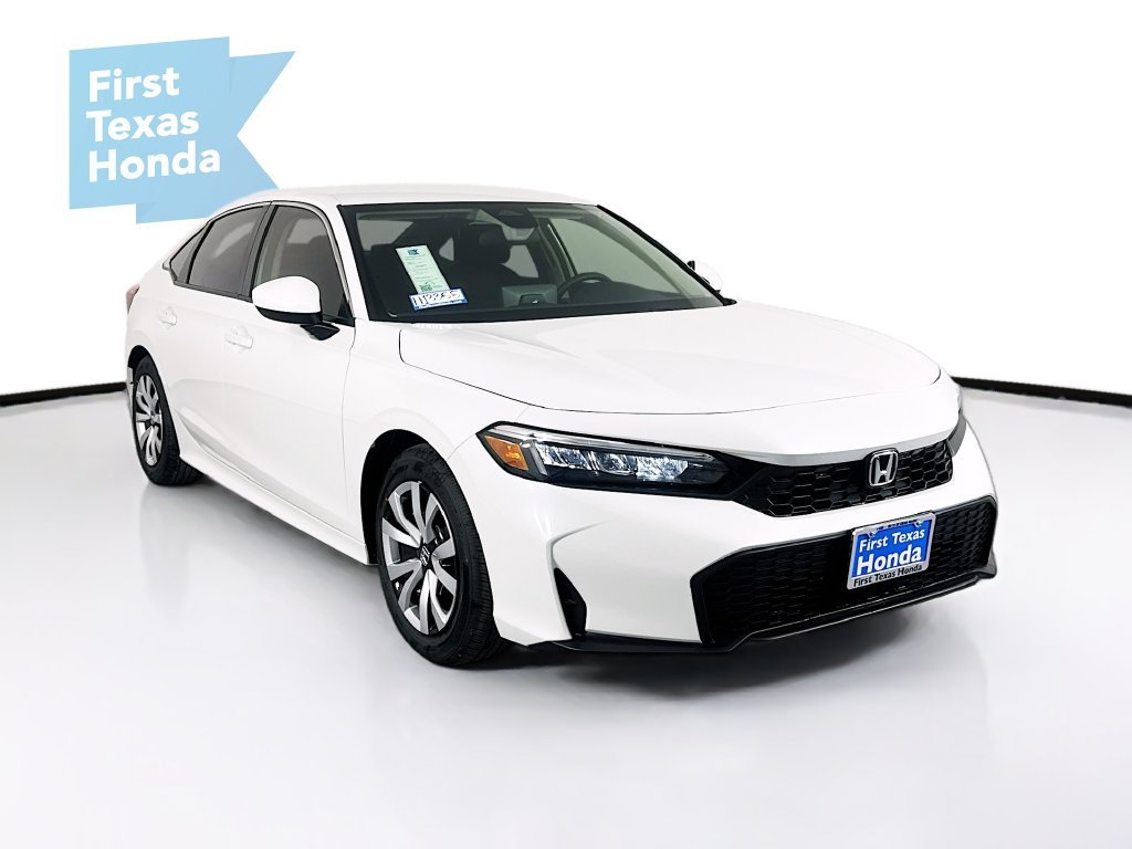 New 2026 Platinum White Pearl Honda LX image 1