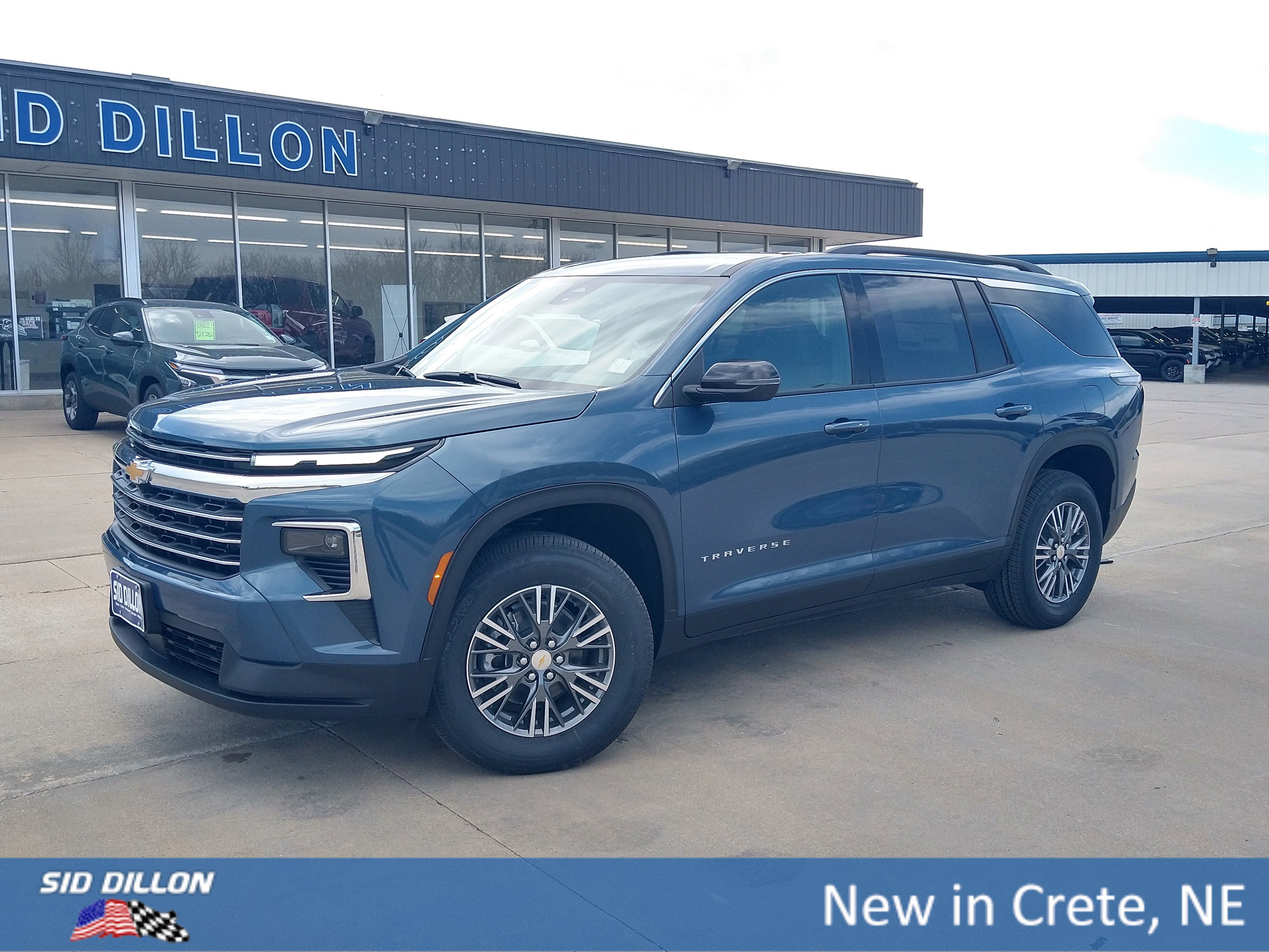 Lakeshore Blue Metallic 2026 Chevrolet Traverse LT AWD SUV / Crossover Four-Wheel Drive