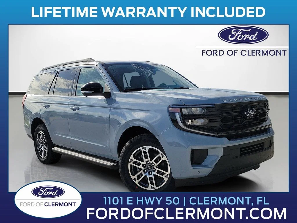 New 2026 Glacier Gray Metallic Tri-Coat Ford Active image 1