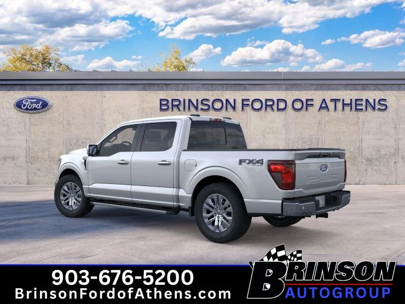 New 2026 Iconic Silver Metallic Ford XLT image 4