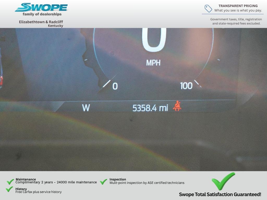 Used 2025 Glacier Gray Metallic TriCoat Ford LARIAT image 23