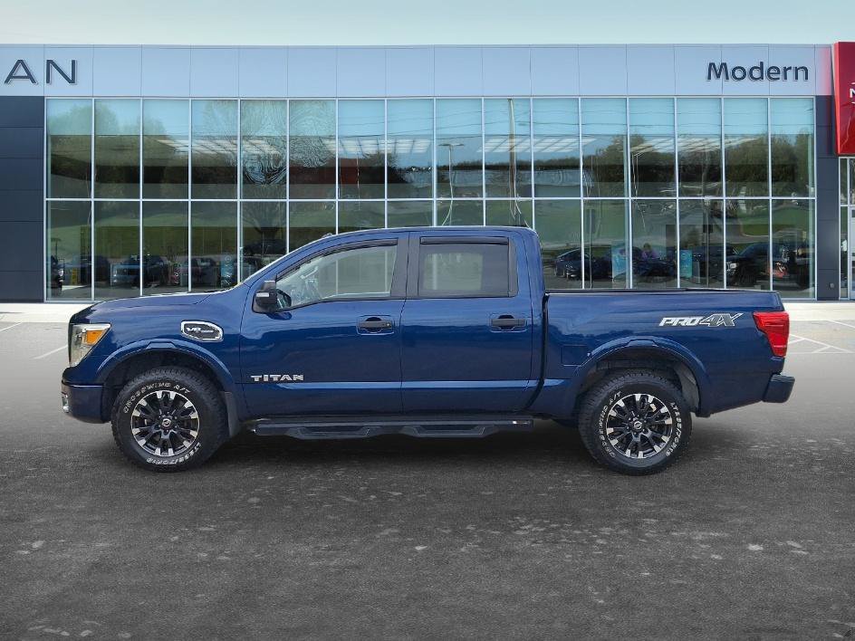 Used 2017 Deep Blue Pearl Nissan PRO-4X image 7