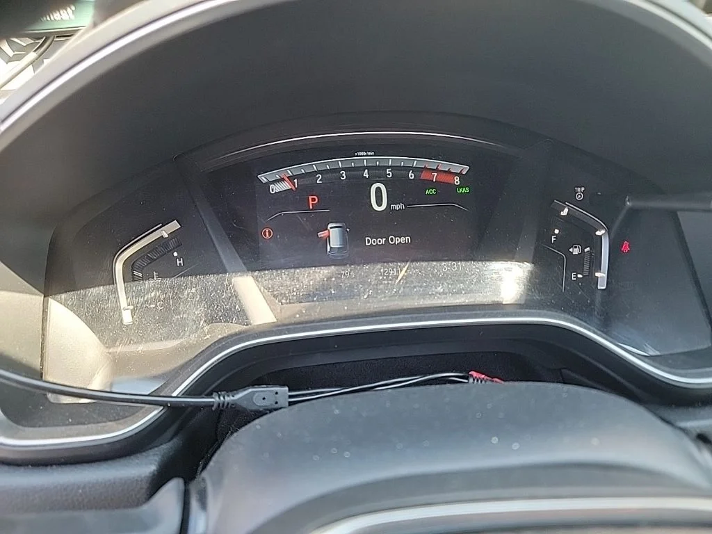 Used 2017 Lunar Silver Metallic Honda EX image 10
