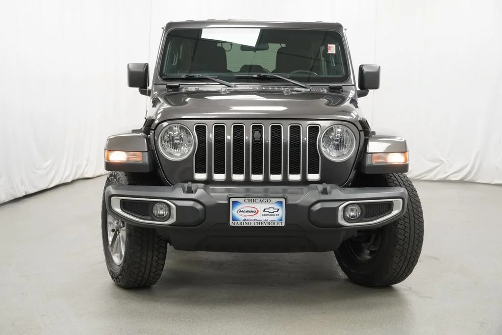 Used 2020 Gray Jeep Sahara 4x4 image 36