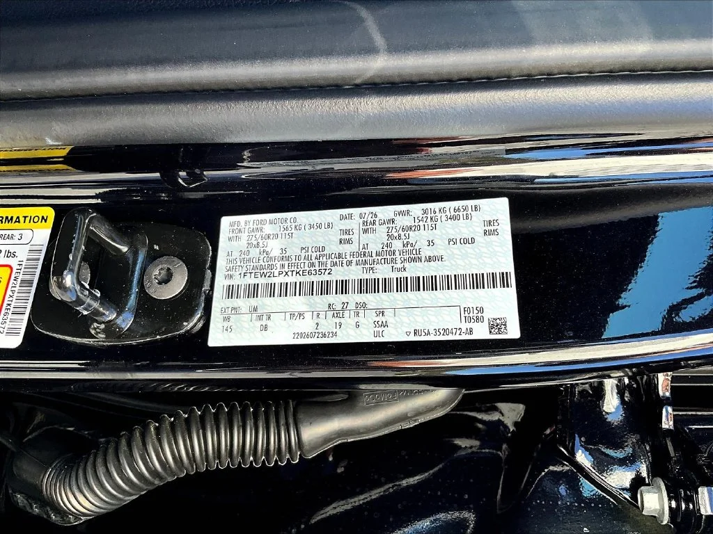 New 2026 Agate Black Metallic Ford STX® image 8