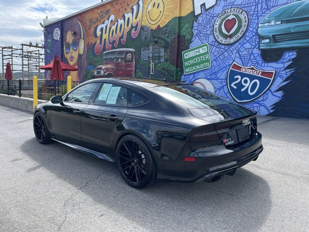 Used 2014 Black Audi 4.0T Prestige image 3