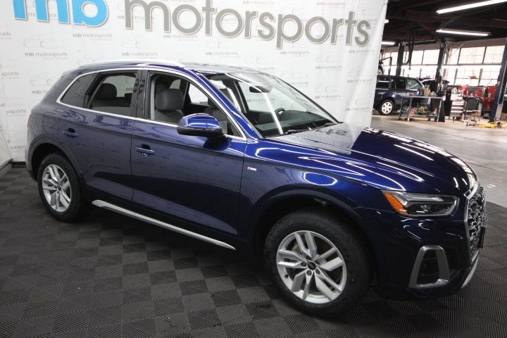 Used 2022 Blue Audi 45 S line Premium image 9