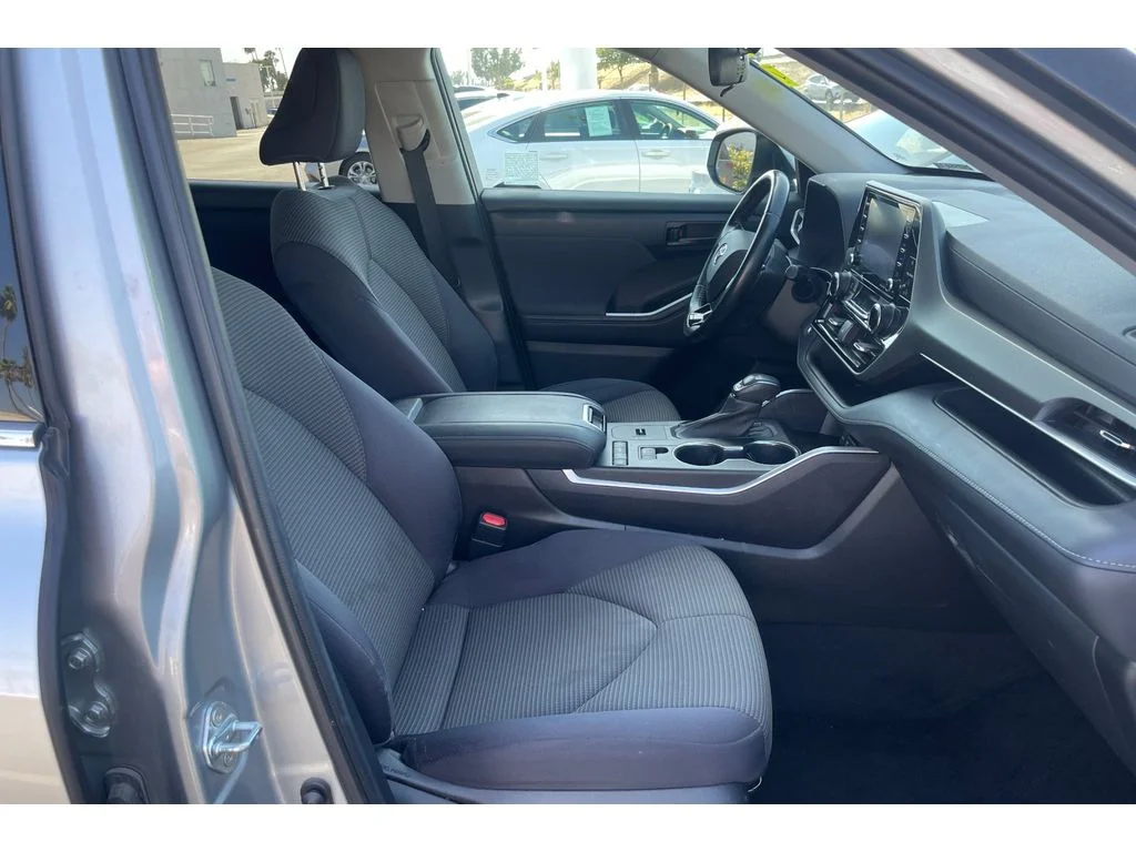 Used 2021 Celestial Silver Metallic Toyota LE image 21