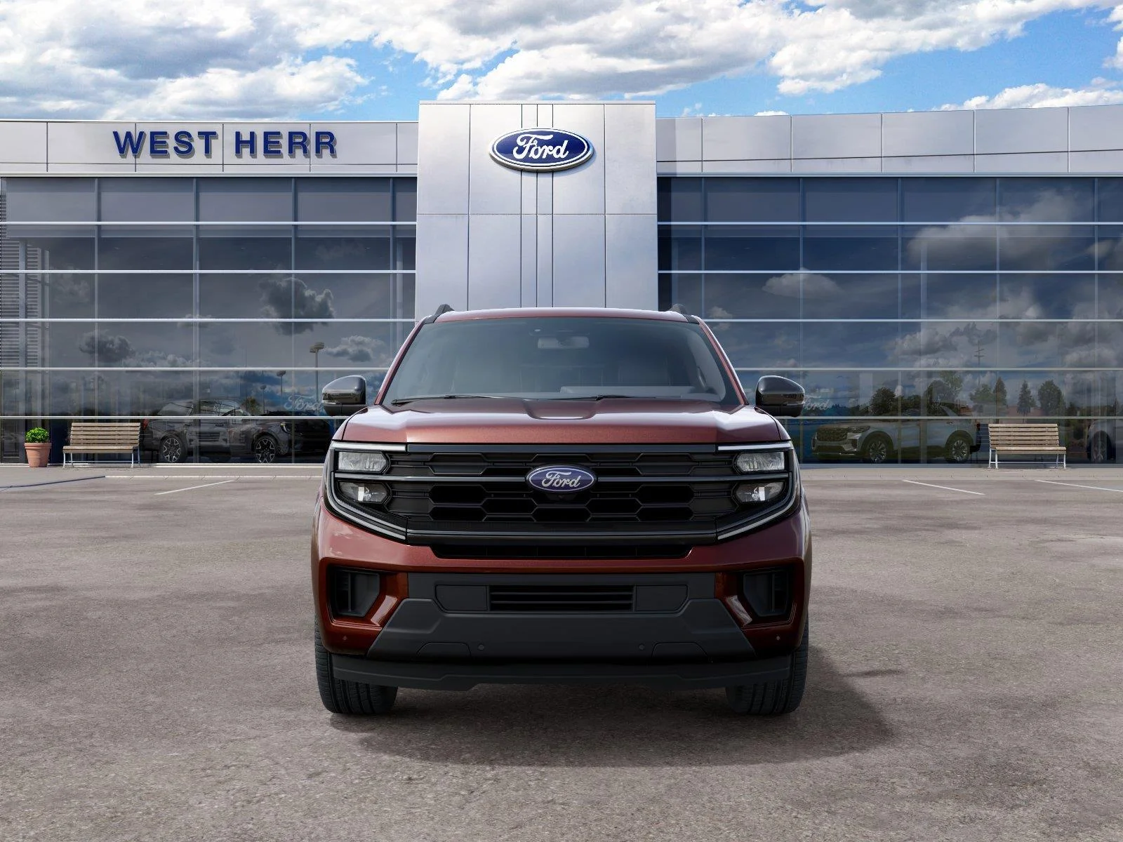 New 2027 Bronze Fire Metallic Tinted Clearcoat Ford Active image 7