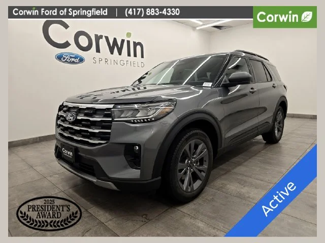 New 2027 Carbonized Gray Metallic Ford Active image 1