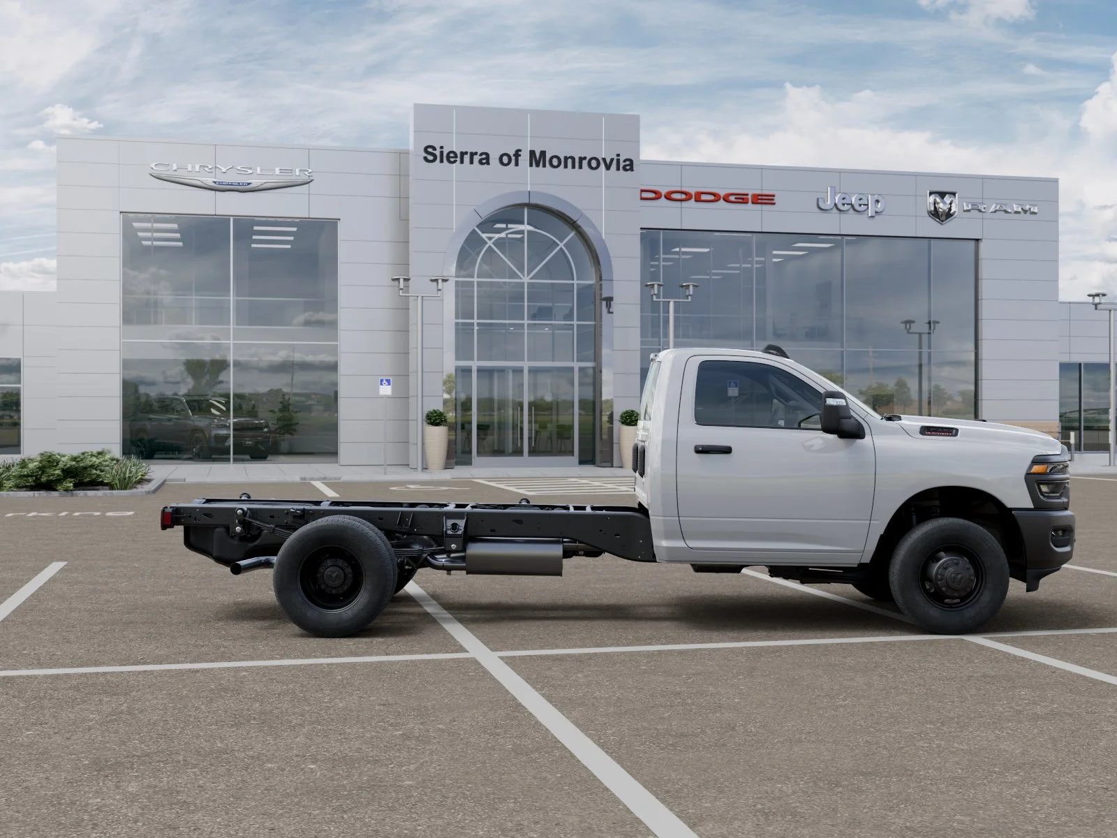 New 2026 Bright White Clear-Coat Exterior Paint RAM Tradesman image 51
