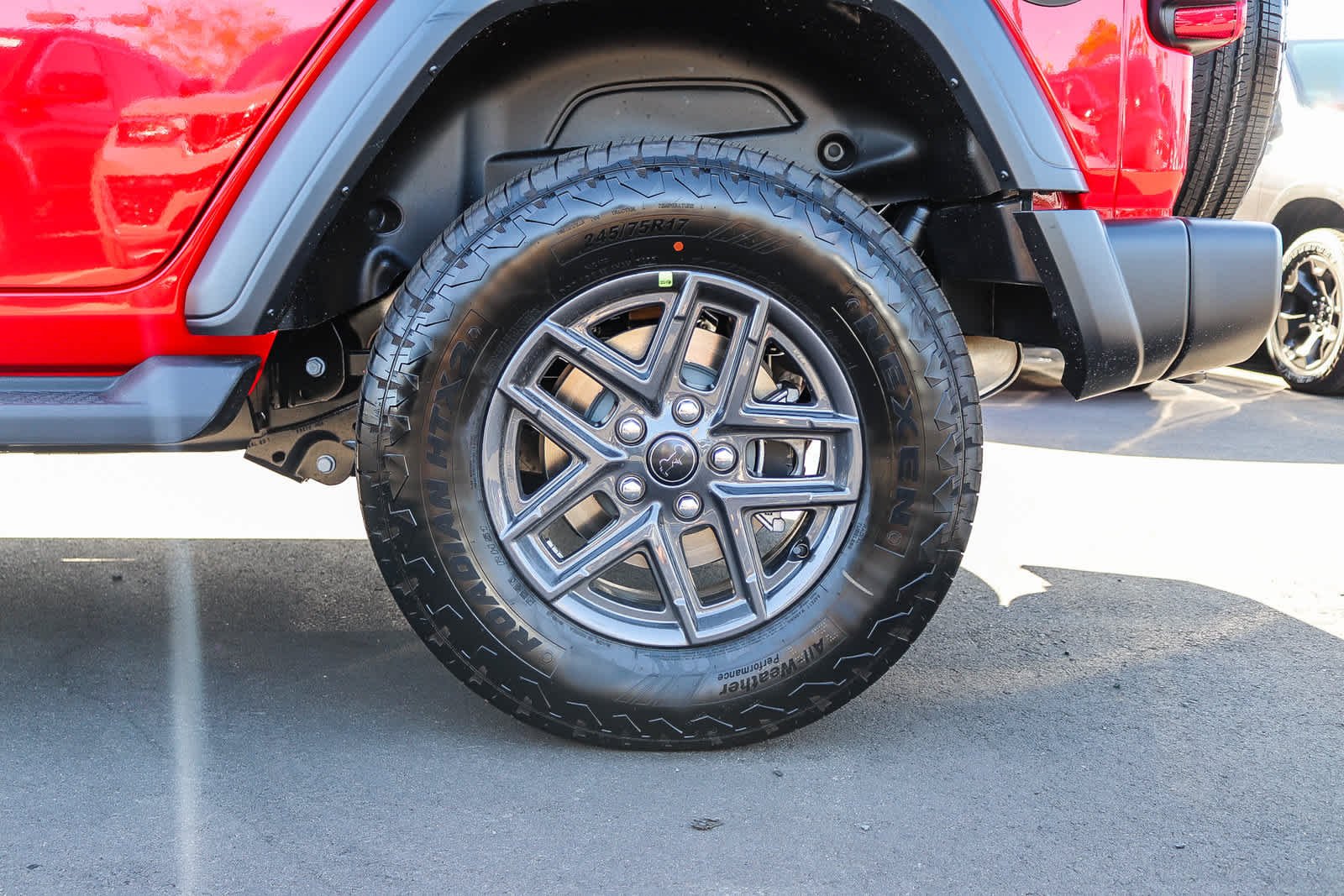 New 2027 Firecracker Red Clear-Coat Paint Jeep Sport S image 11