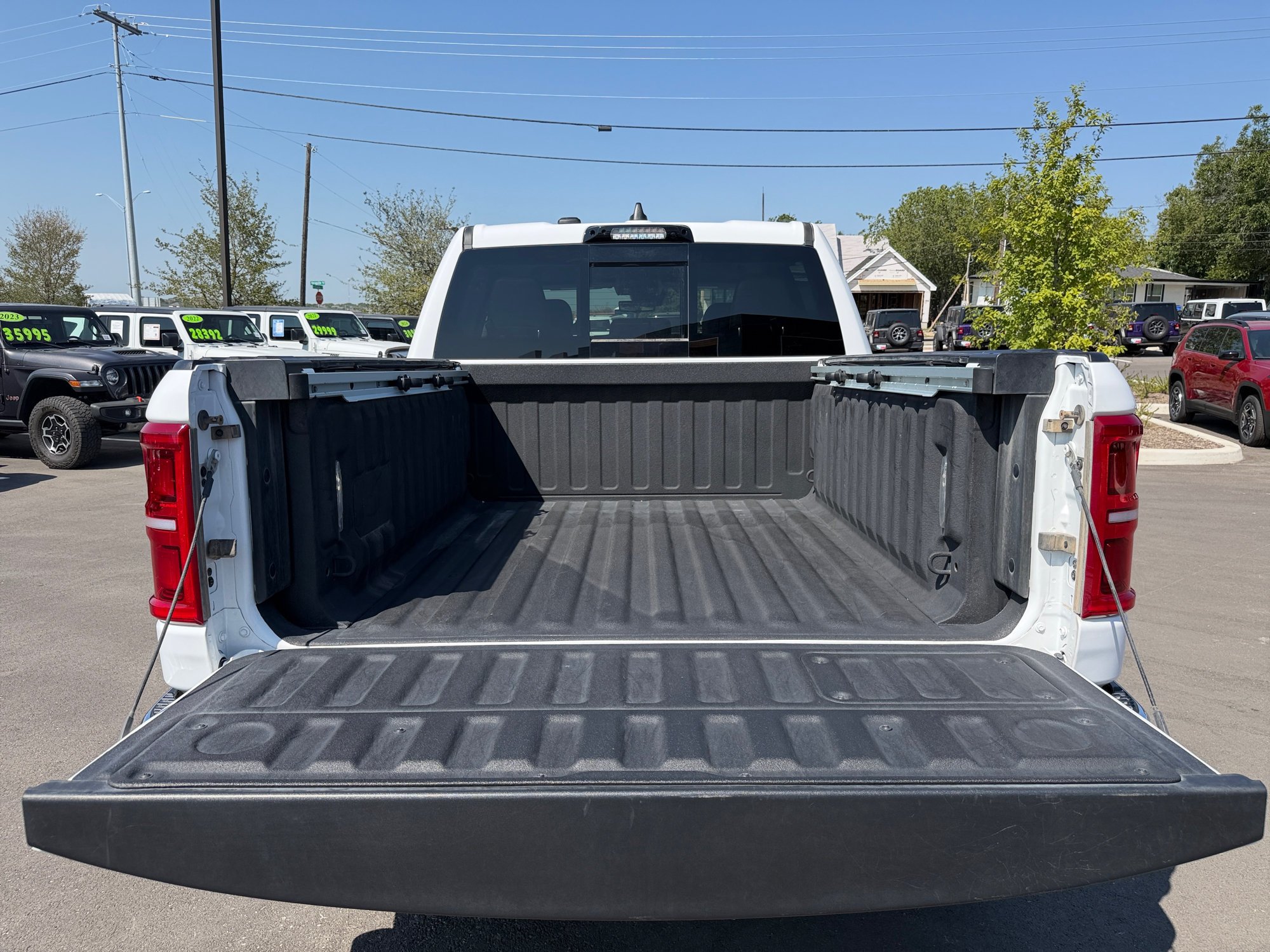 Used 2025 Bright White Clearcoat Ram Longhorn image 21