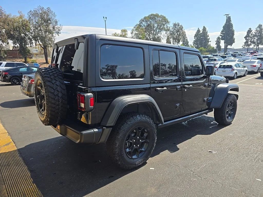 Used 2023 Black Jeep Willys 4xe image 2