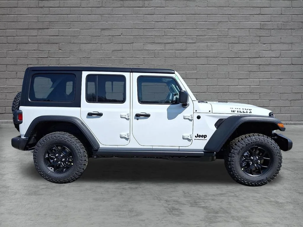 New 2026 Bright White Clearcoat Jeep Willys image 9