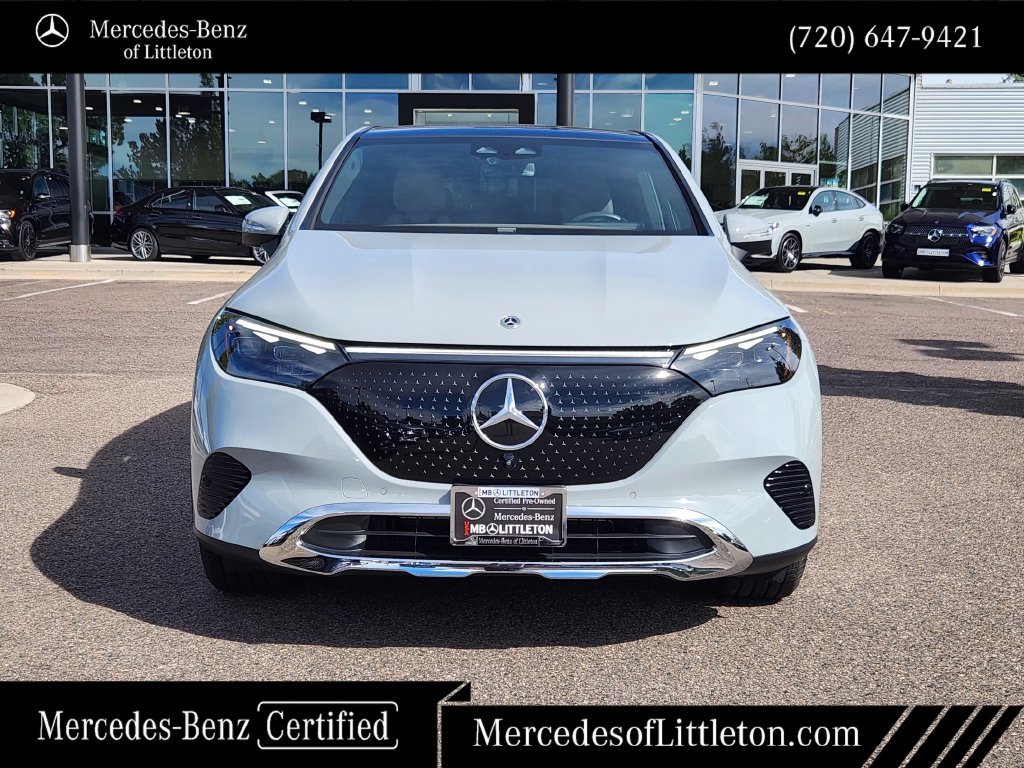 Certified 2023 Mercedes-Benz EQE SUV Base with VIN 4JGGM1CB7PA011292 for sale in Littleton, CO