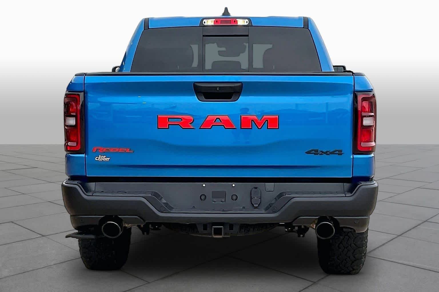 Used 2025 Hydro Blue Pearlcoat Ram Rebel image 4