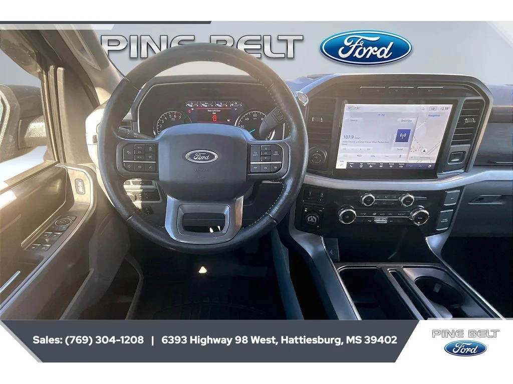 Used 2022 Iconic Silver Metallic Ford XLT image 5