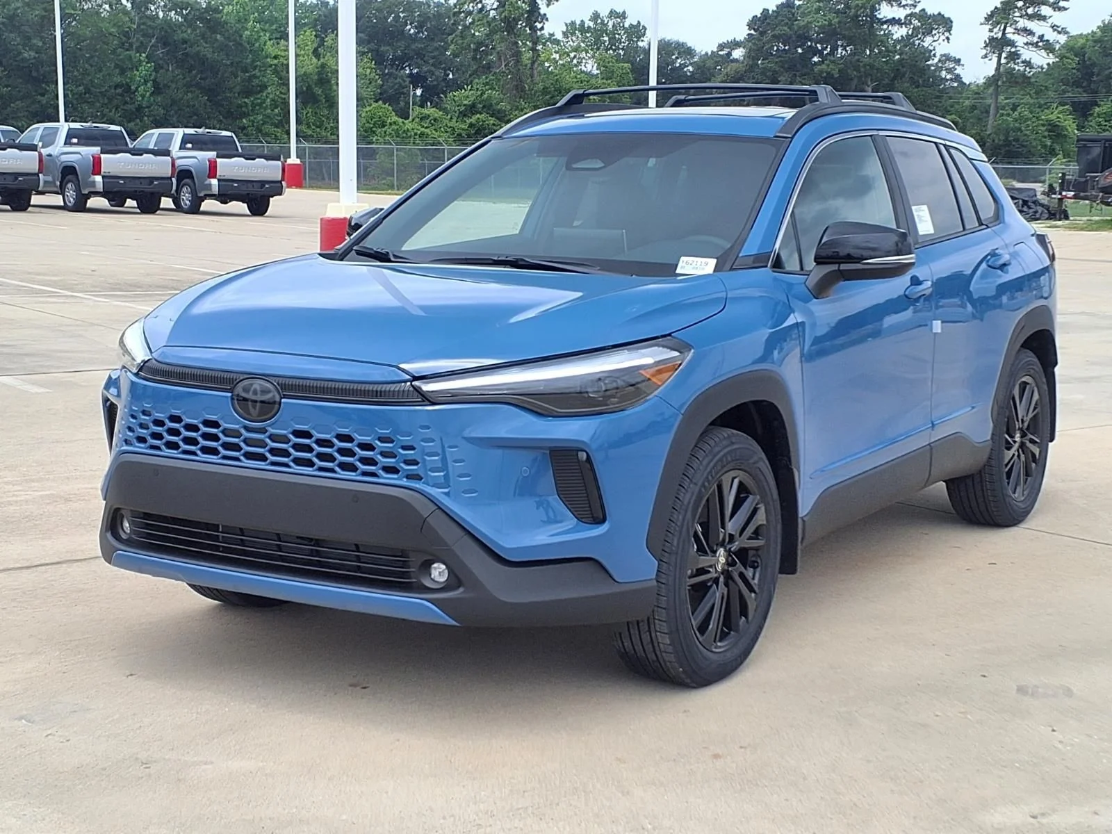 New 2026 Blue Toyota Hybrid XSE image 3