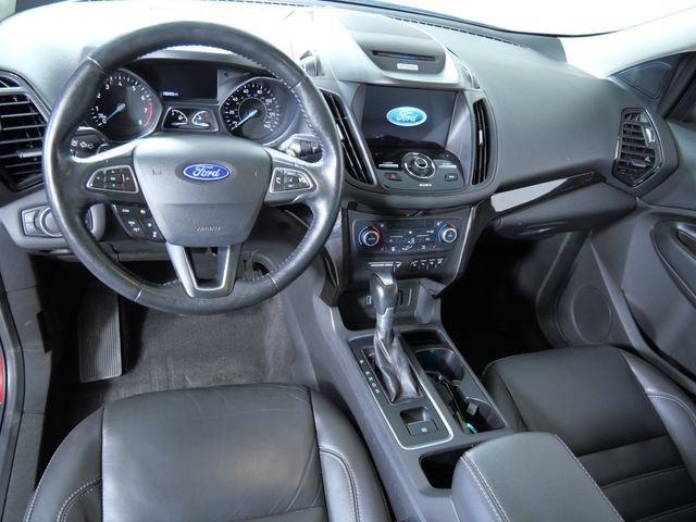Certified Used 2018 Red Ford Titanium image 3