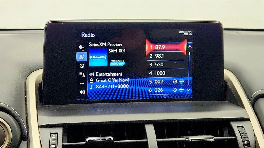 Used 2021 Atomic Silver Lexus NX 300 F SPORT image 18