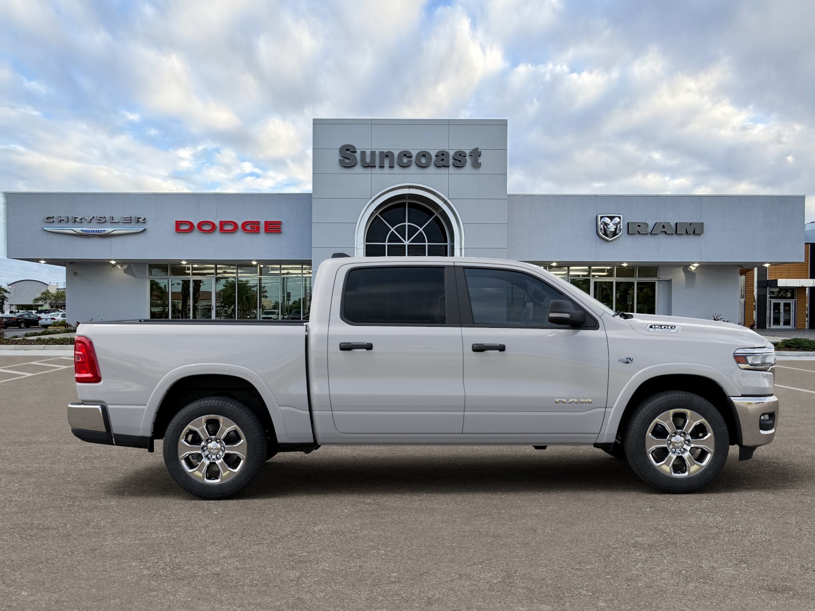 New 2026 Bright White Clear-Coat Exterior Paint RAM Big Horn/Lone Star image 54
