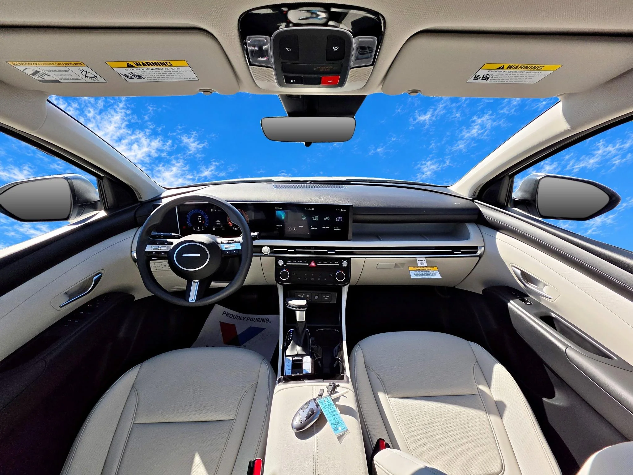 New 2026 Serenity White Pearl Hyundai SEL Plus image 10