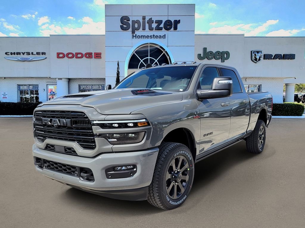 New 2026 Ceramic Gray Clear-Coat Exterior Paint RAM Laramie image 4