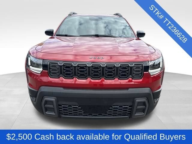 New 2026 Red Hot Pearl-Coat Exterior Paint Jeep Limited image 2