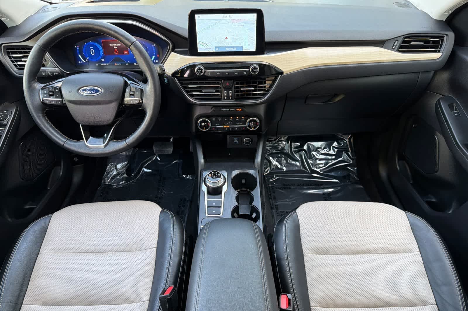 Used 2021 Antimatter Blue Metallic Ford Titanium image 3