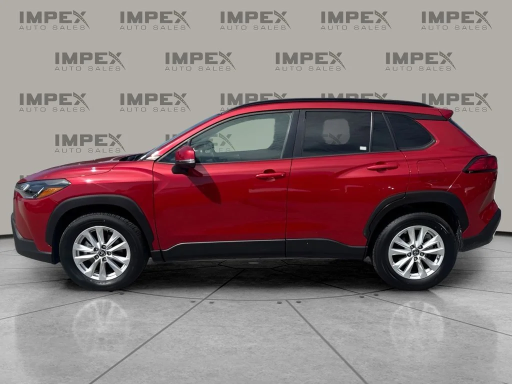 Used 2022 Red Toyota LE image 2