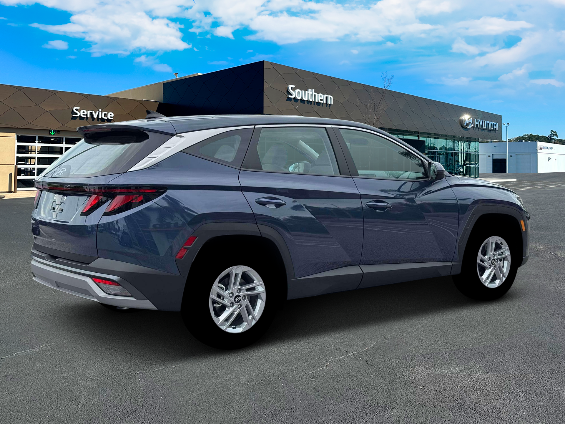 New 2026 Blue Hyundai SE FWD image 8